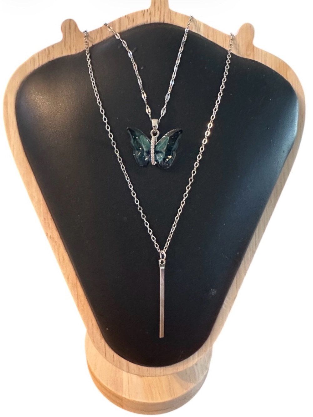 5 Piece New Fashion Jewelry Bundle - Blue, Green, Silver